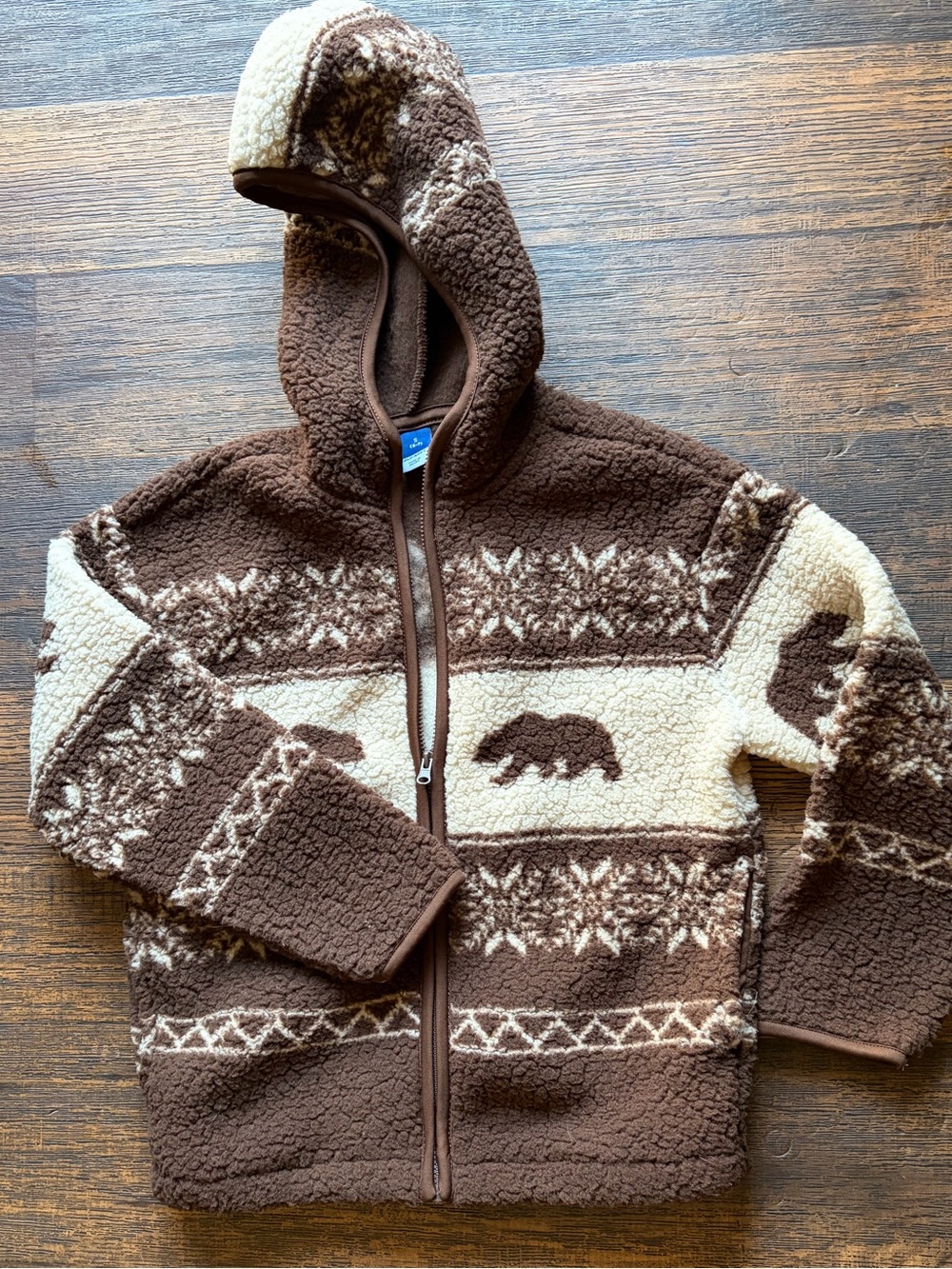 Boy's Old Navy Hoodie Multicolor Animal S Outdoor Lebowski Aztec Geometric Zip